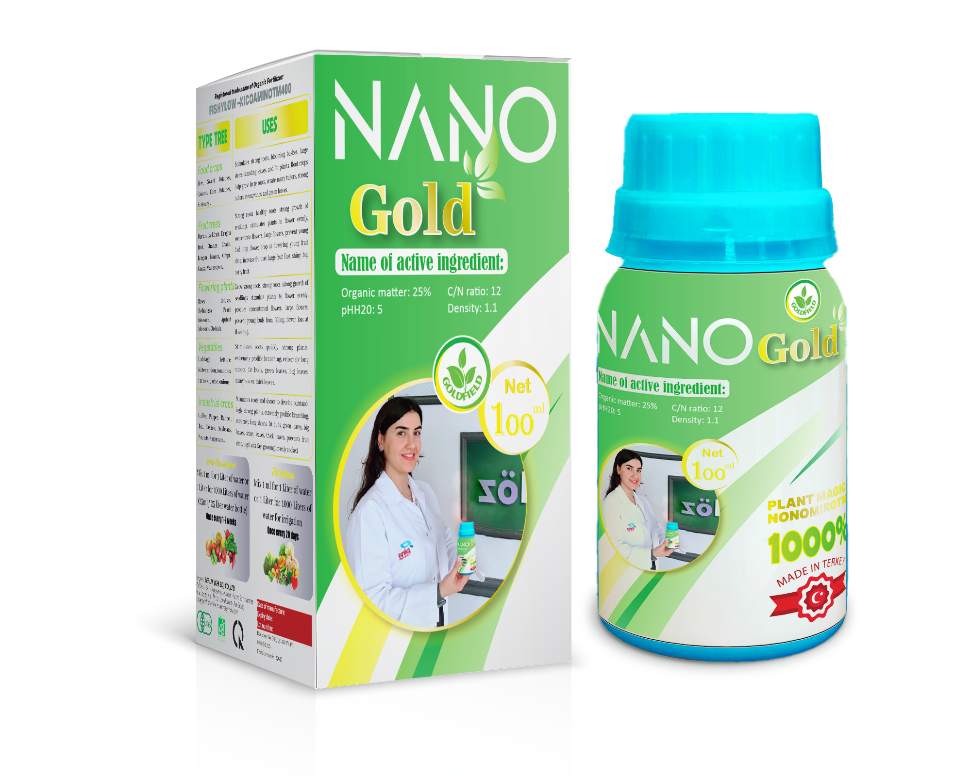 Nano gold